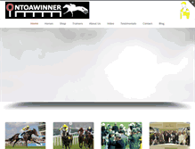 Tablet Screenshot of ontoawinner.net